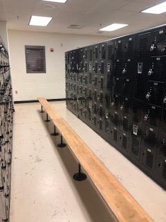 Boys locker room
