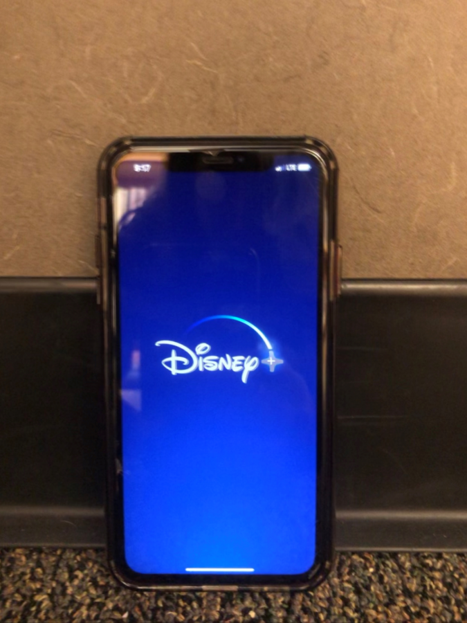 Disney+ home screen