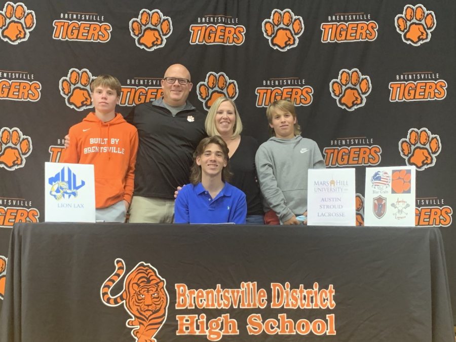 Austin Stroud has committed to Mars Hill University