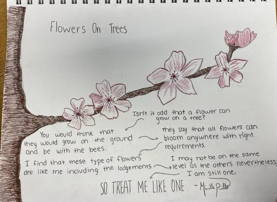 “Flowers On Trees” By Michelle Portillo Aguiar